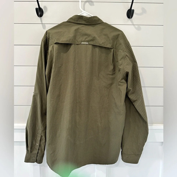 🌲 Rugged Exofficio Mens Earth Tones - Snap Closures.‎ Shirt XL 🌲 - Picture 8 of 13